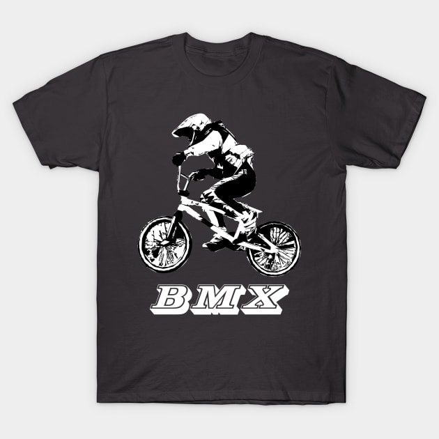 bmx T-Shirt by rickylabellevie